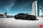 Lexus LC500 Obsidian on Vossen Wheels (HF-2) 2019 года